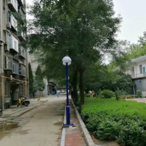  Landscape lamp installation of Zibo Mengcheng Economic and Trade Co., Ltd
